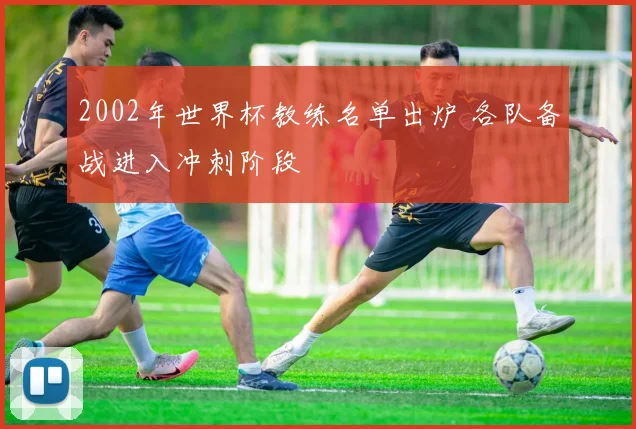 2002年世界杯教练名单出炉 各队备战进入冲刺阶段